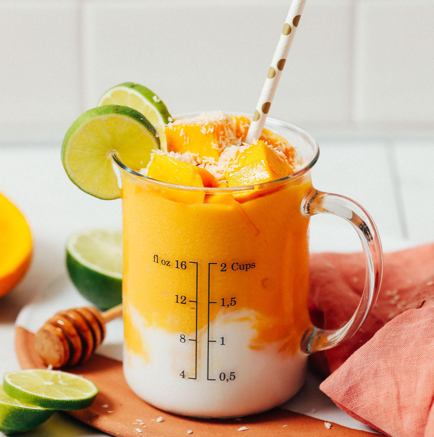 Creamy Vegan Mango Lassi