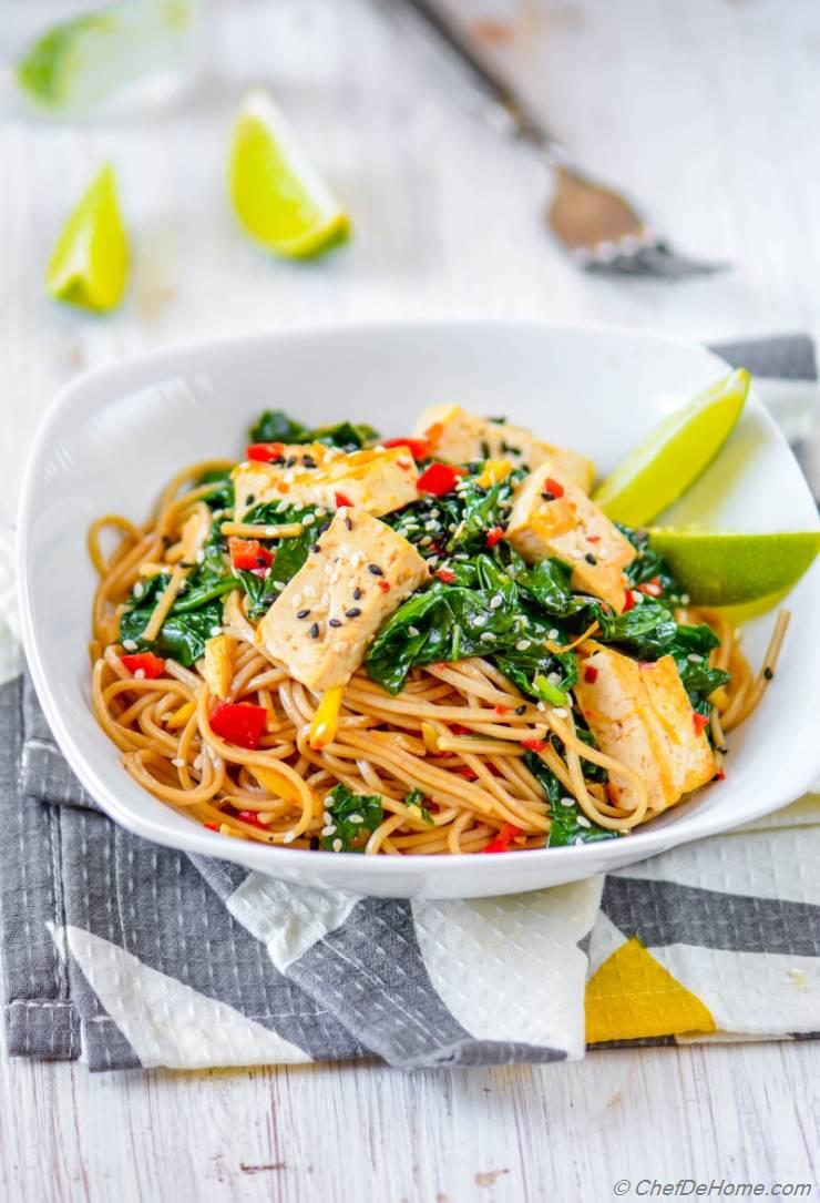 Buckwheat Soba Noodles with Coconut