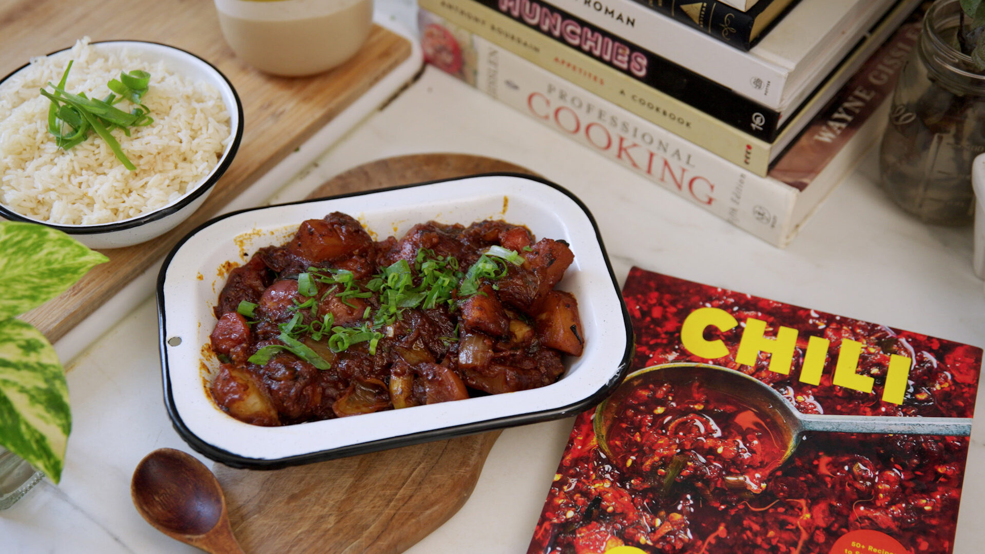 Dak Bokkeum Tang (Spicy Braised Chicken)