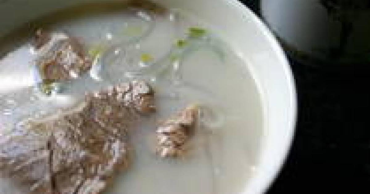 Korean Ox Bone Soup (Seollangtang)