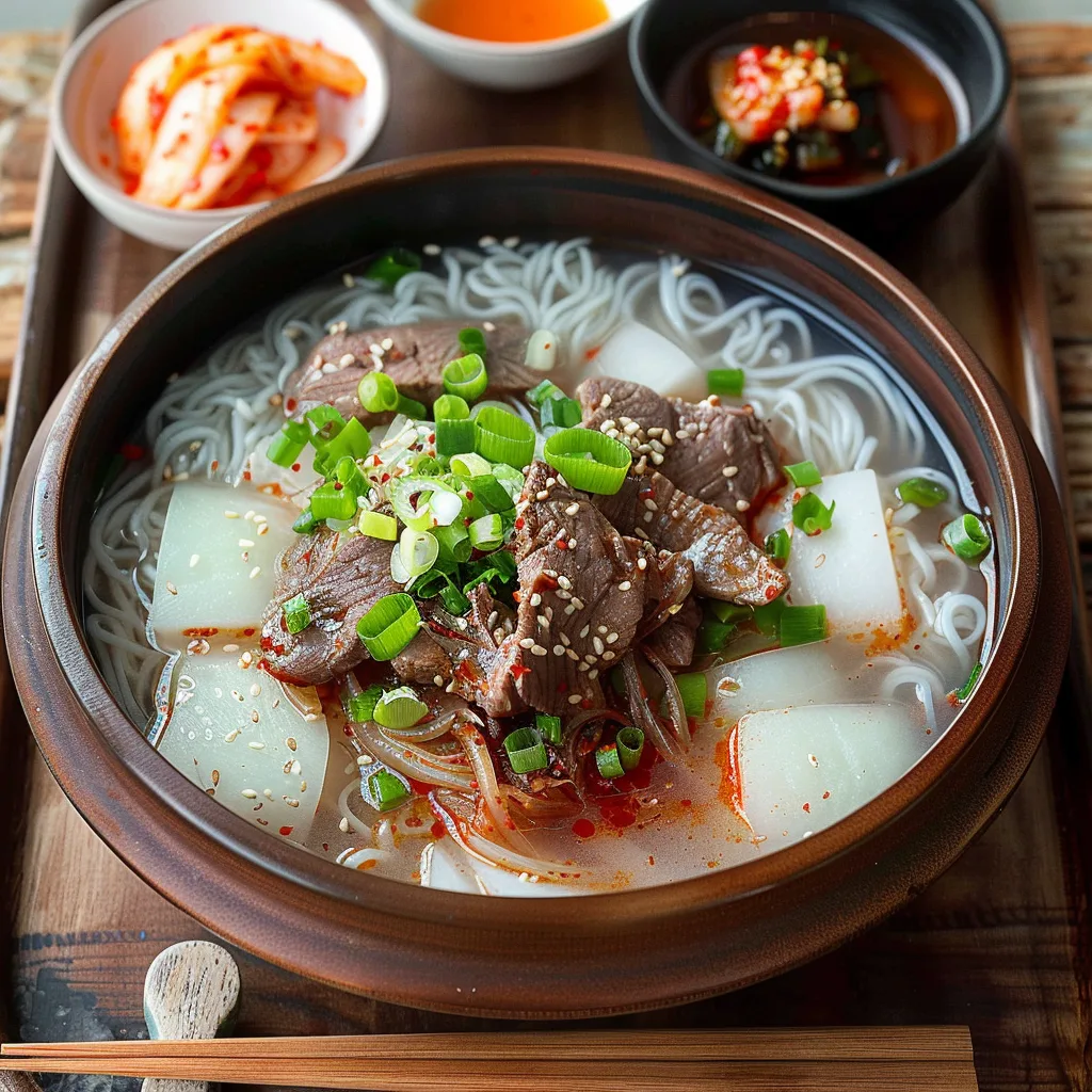 Easy Seolleongtang: An Recipe with 7 Steps