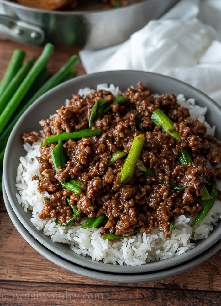 Mongolian Ground Beef Recipe