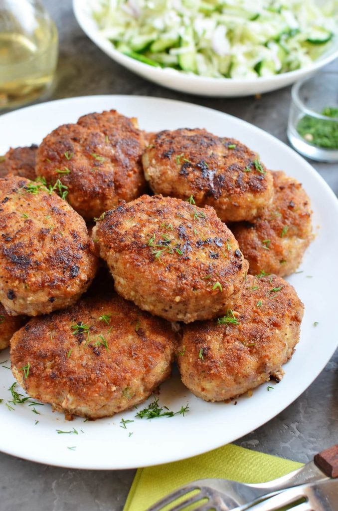 Chicken Kotleti (Russian Cutlets)