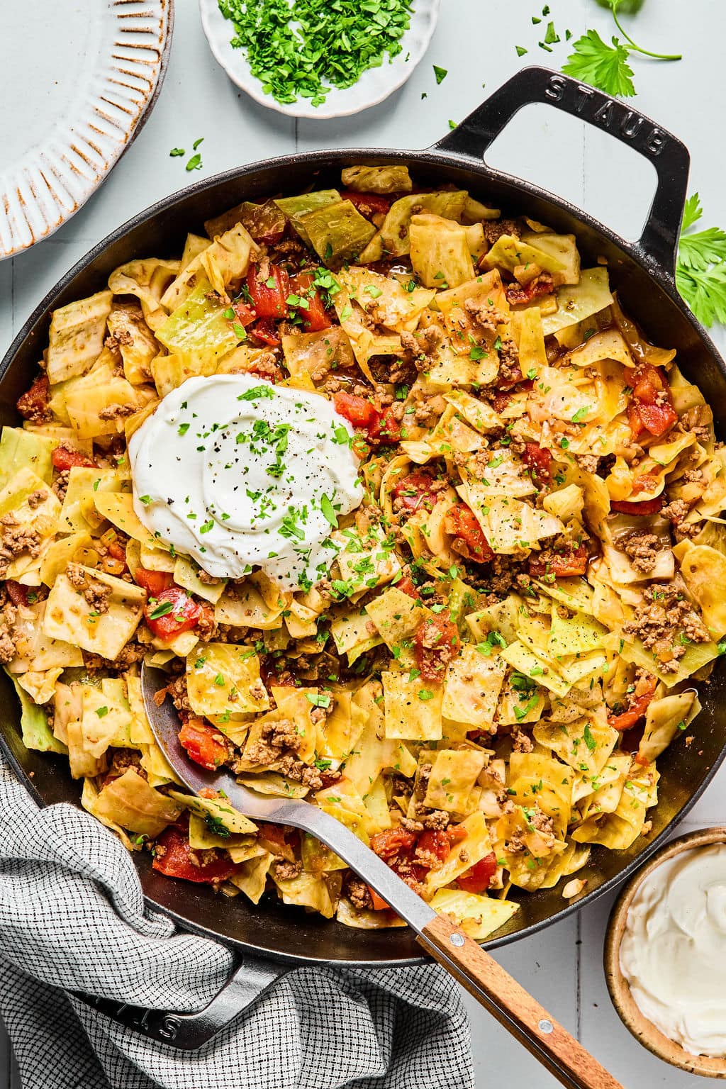 Ground Beef and Cabbage (25-Minute)