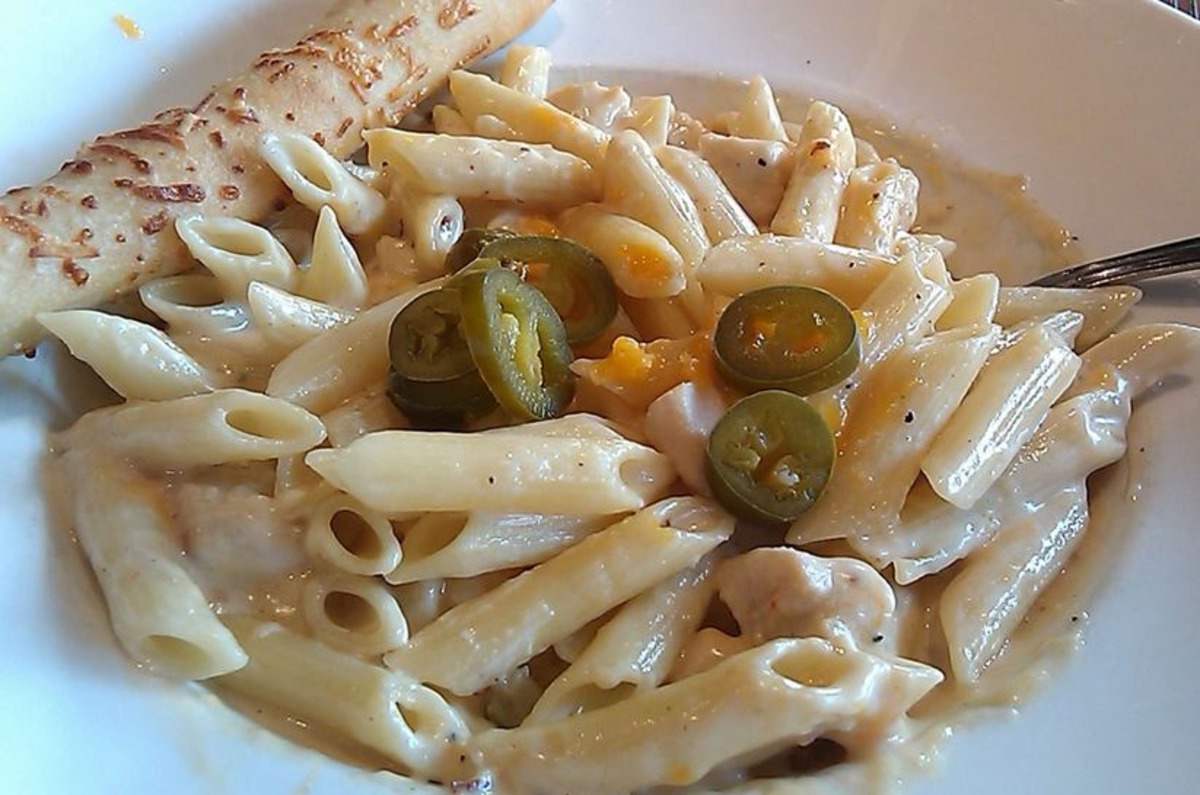 Uno's Rattlesnake Pasta