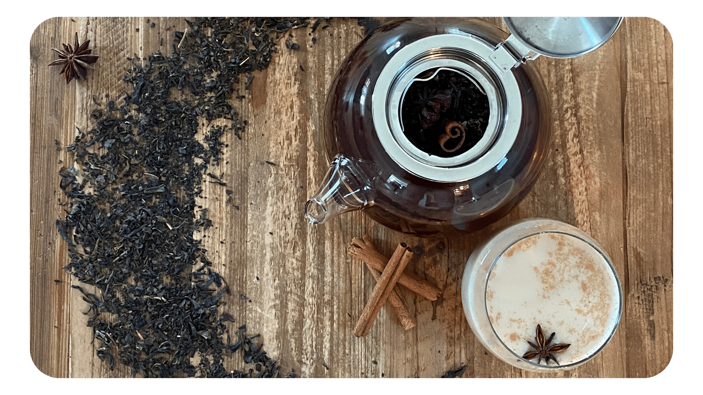 Spiced Oolong Milk Tea
