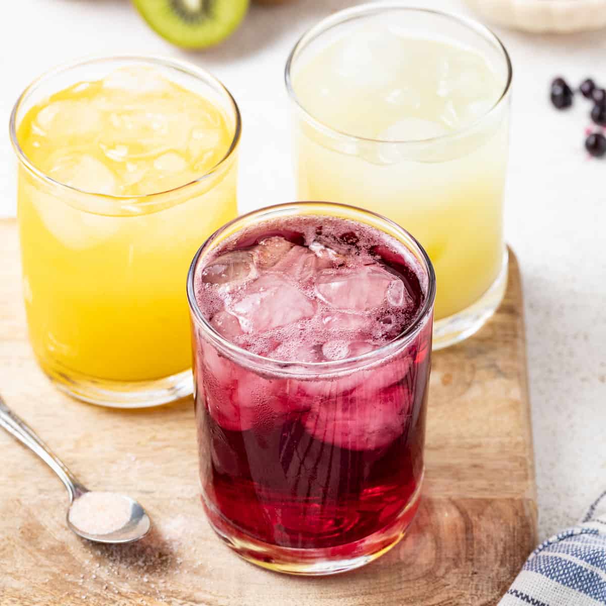Homemade Gatorade (4 Flavors)