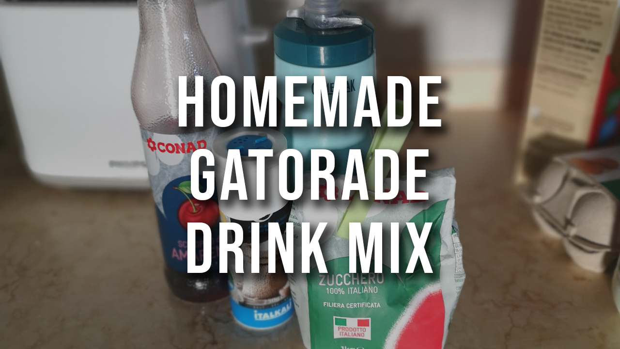 Homemade Sports Drink