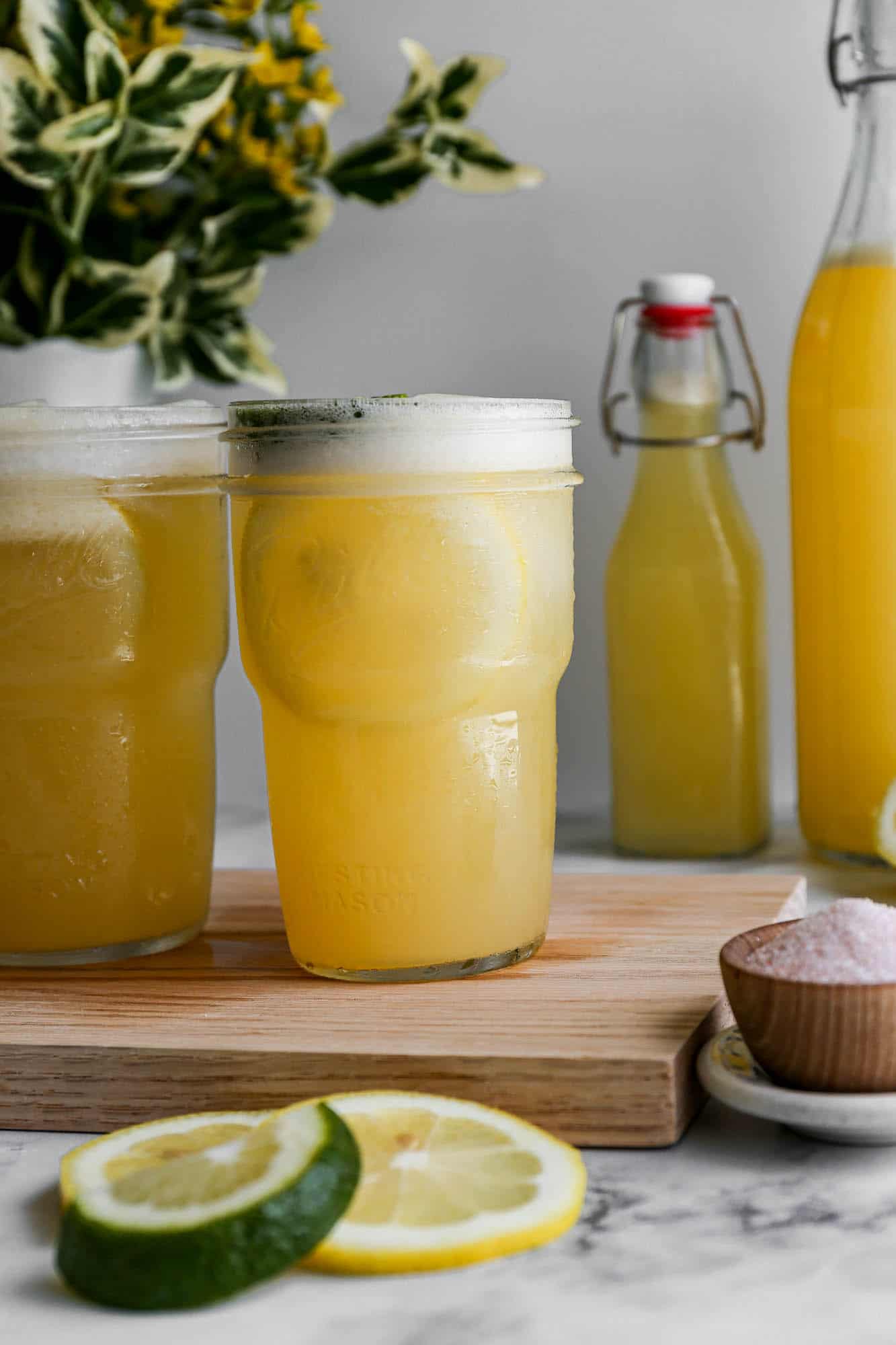 Lemon Lime Homemade Sports Drink