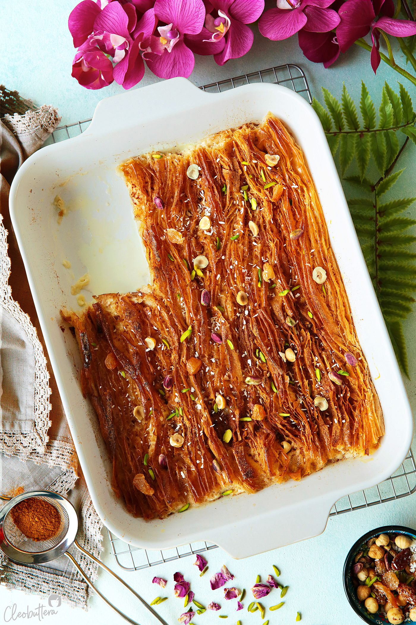 Mesh Om Ali (Phyllo Milk Pie)