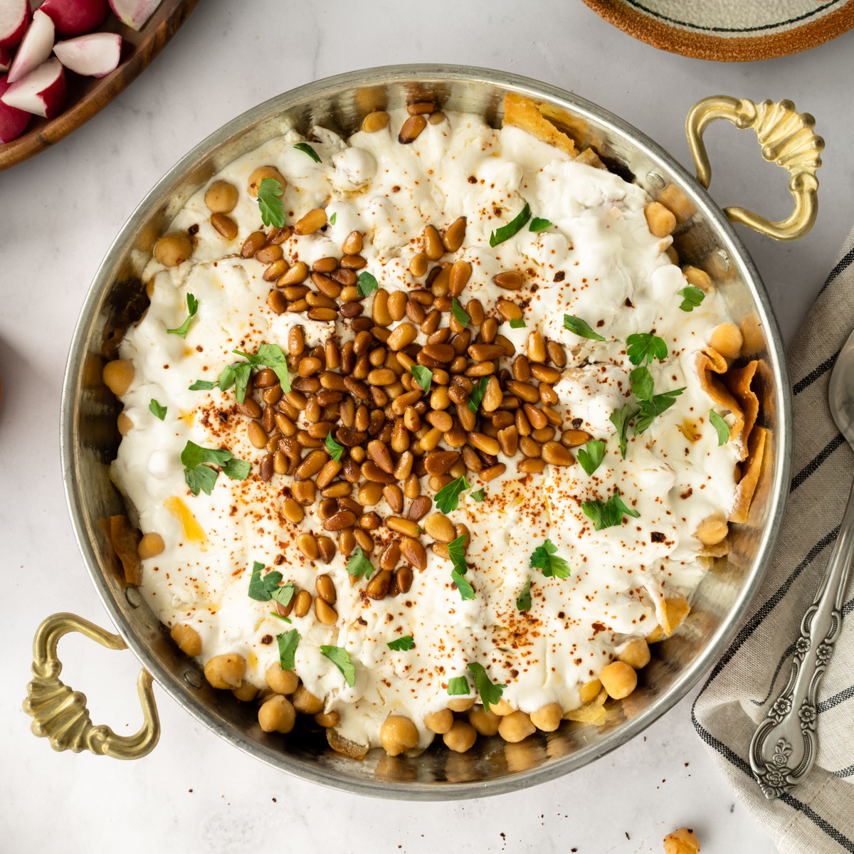 Chickpea Fatteh (Fattet Hummus)