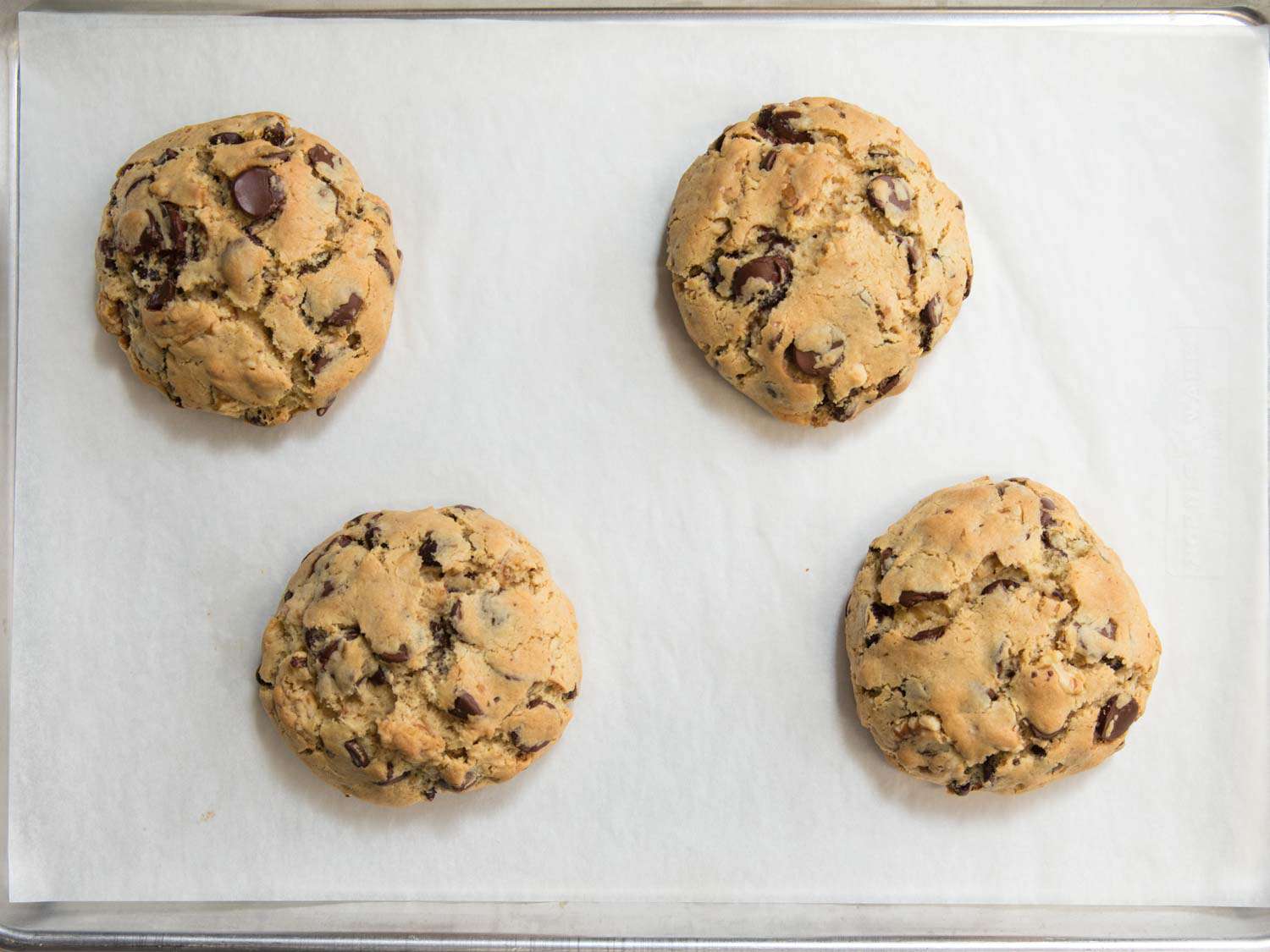 Levain Bakery-Style Super-Thick Chocolate Chip Cookies Recipe