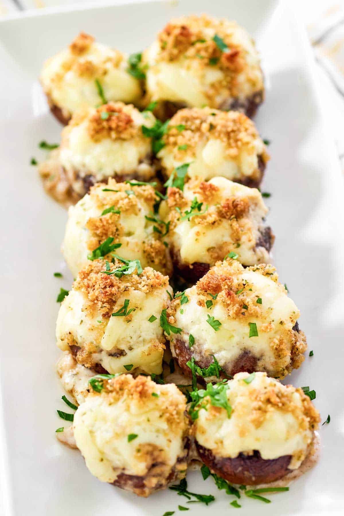 LongHorn Steakhouse Stuffed Mushrooms Copycat