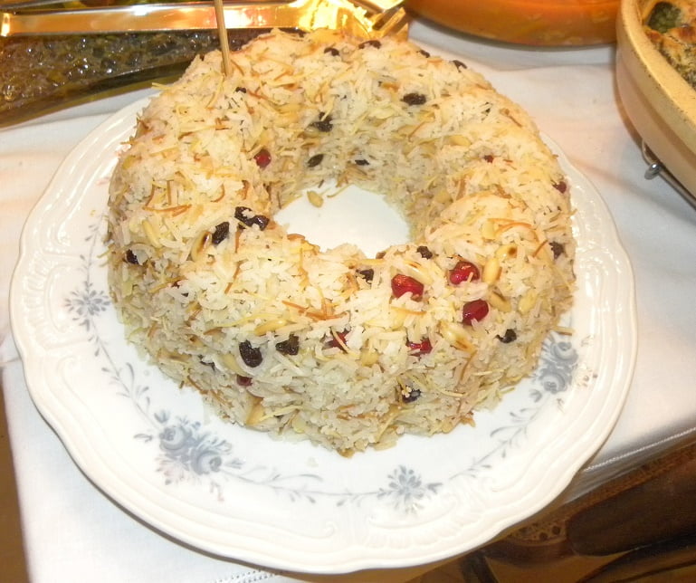 Festive Traditional Cypriot Rice Pilaf with Vermicelli