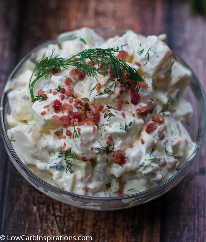 Keto Potato Salad Recipe