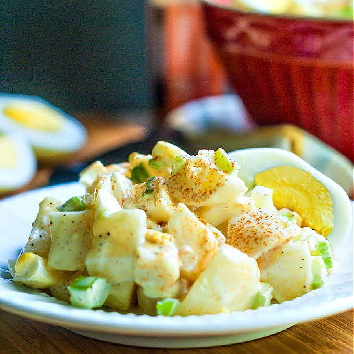 Keto Turnip Potato Salad