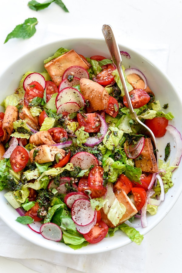 The Best Fattoush Salad