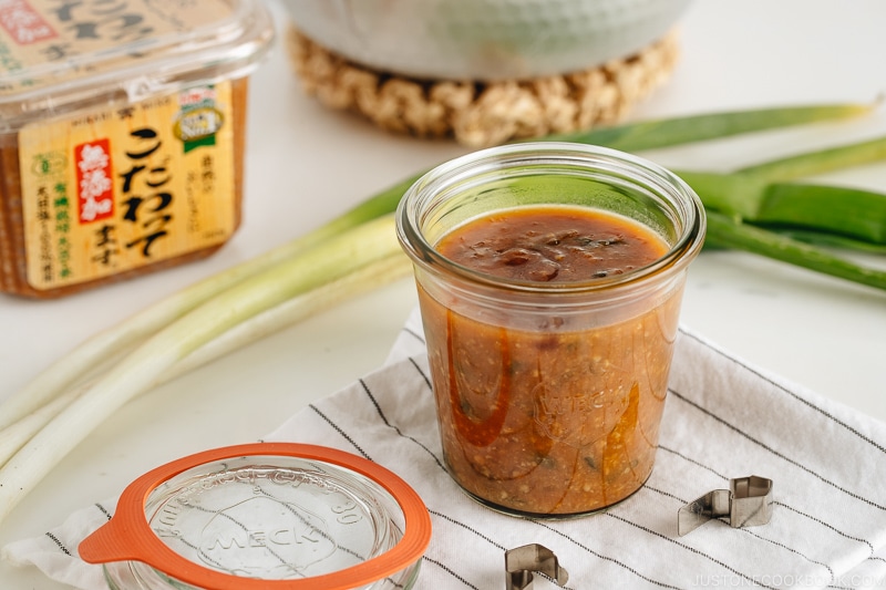 Negi Miso (Leek and Miso Sauce)