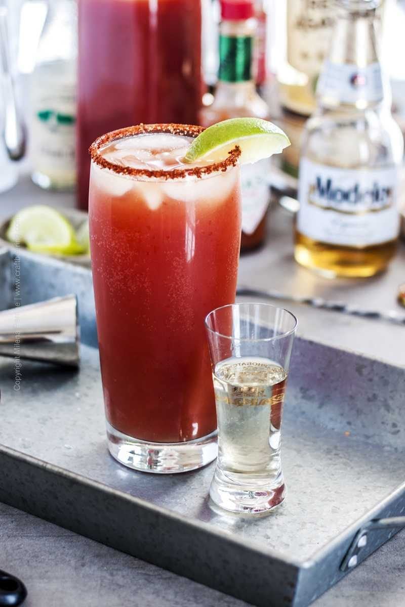 Chavela (Mexican Drink with Modelo)