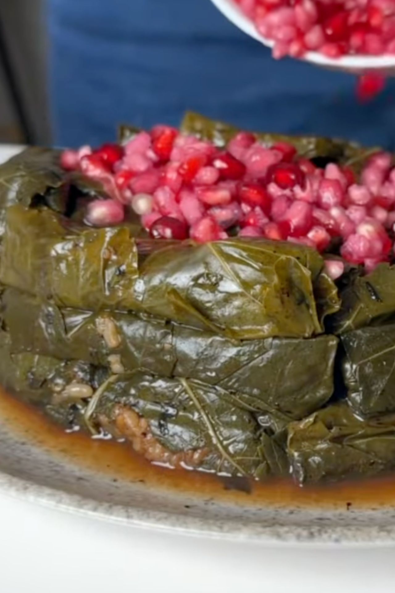 Yalanji (Stuffed Grape Leaves)
