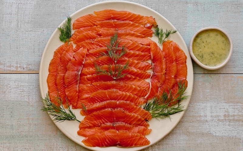 Salmon Gravlax