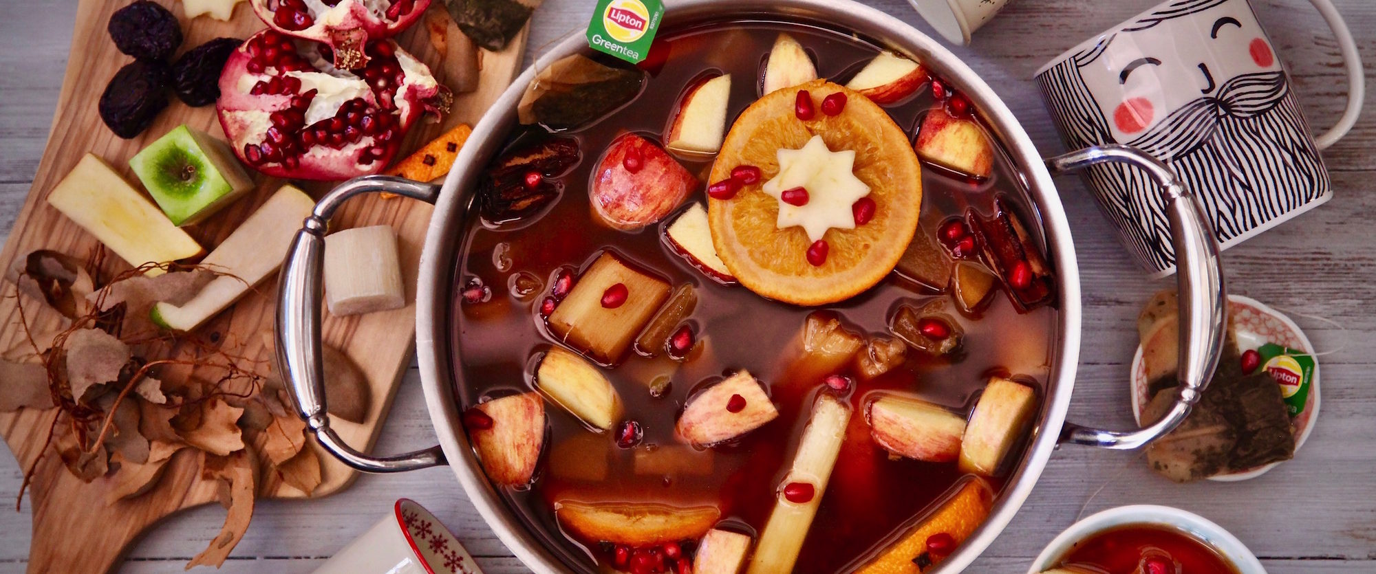 Mexican Christmas Punch / Ponche Navideño