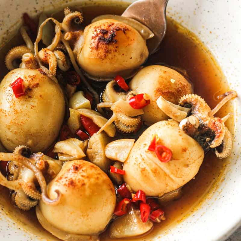 Braised cuttlefish recipe Chinese style