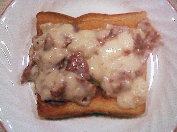Creamed Chipped Beef on Toast (SOS)