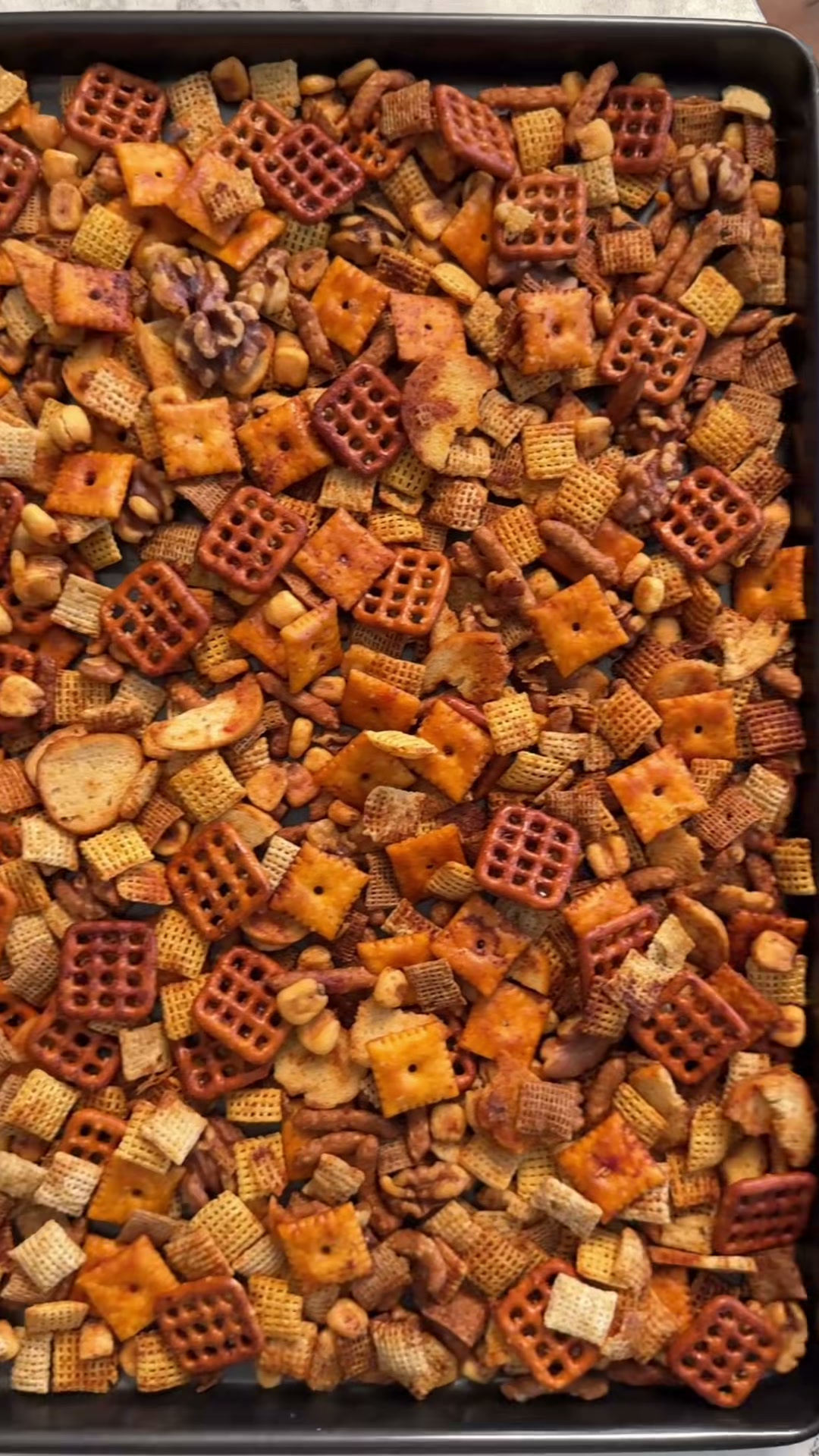 Honey Gochujang Snack Mix