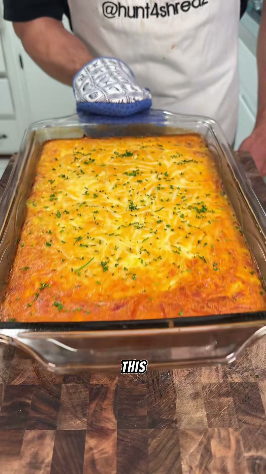 Buffalo Chicken Potato Bake