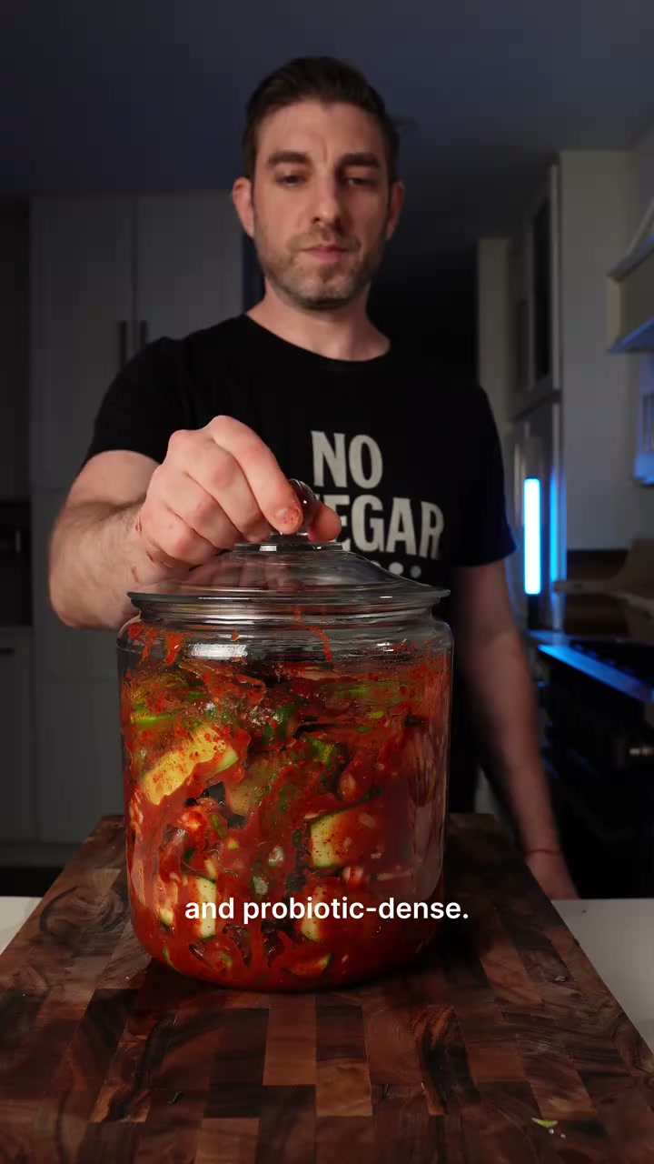 Fermented Cucumber Kimchi