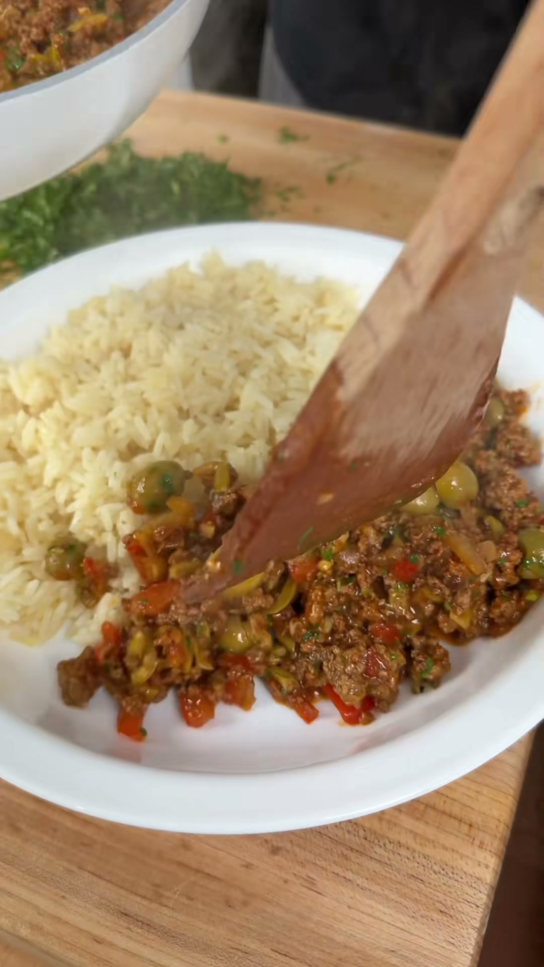 Cuban-Inspired Ground Beef and Rice