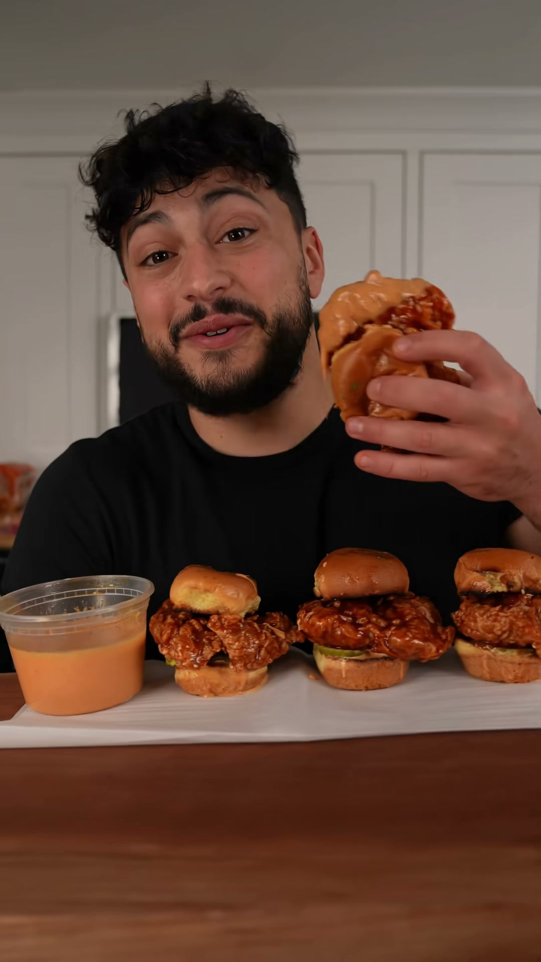 Honey Barbecue Chicken Sliders