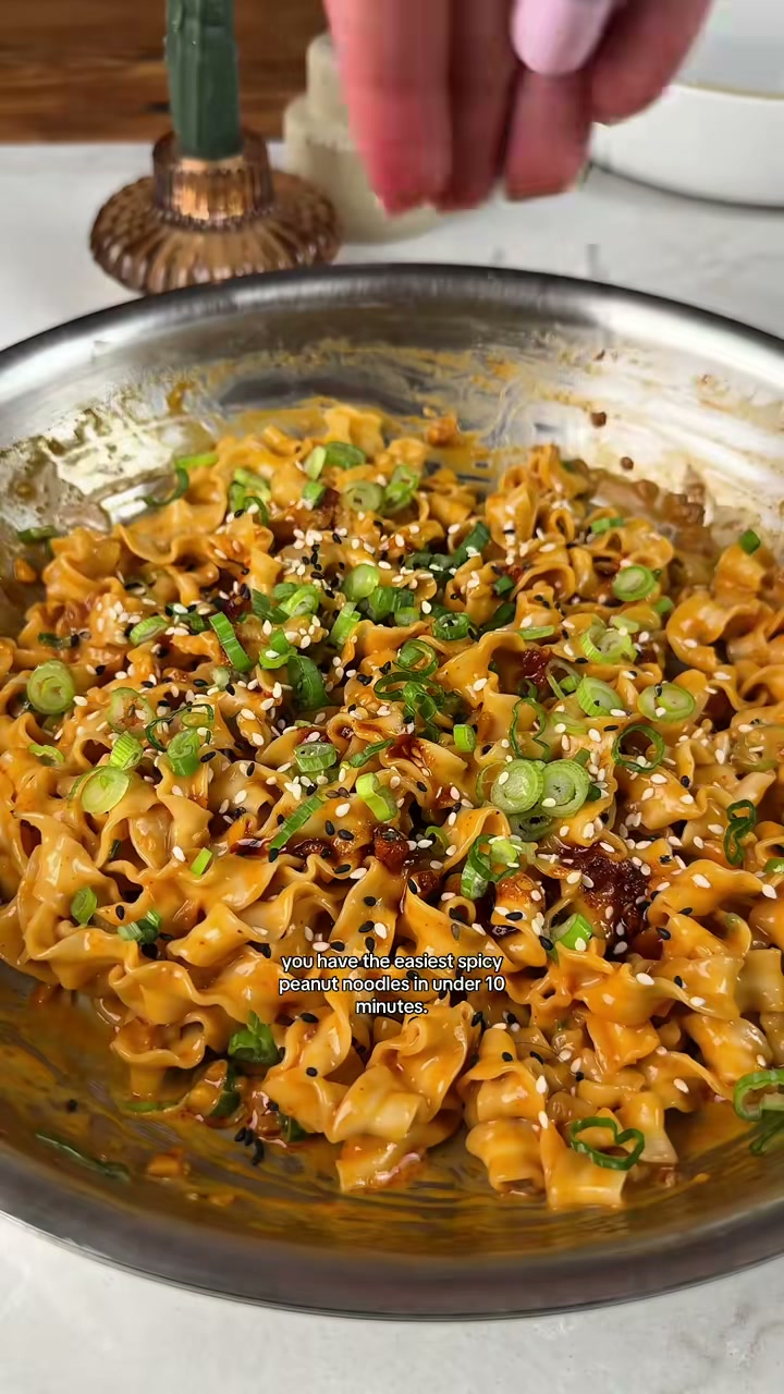 Spicy Peanut Noodles