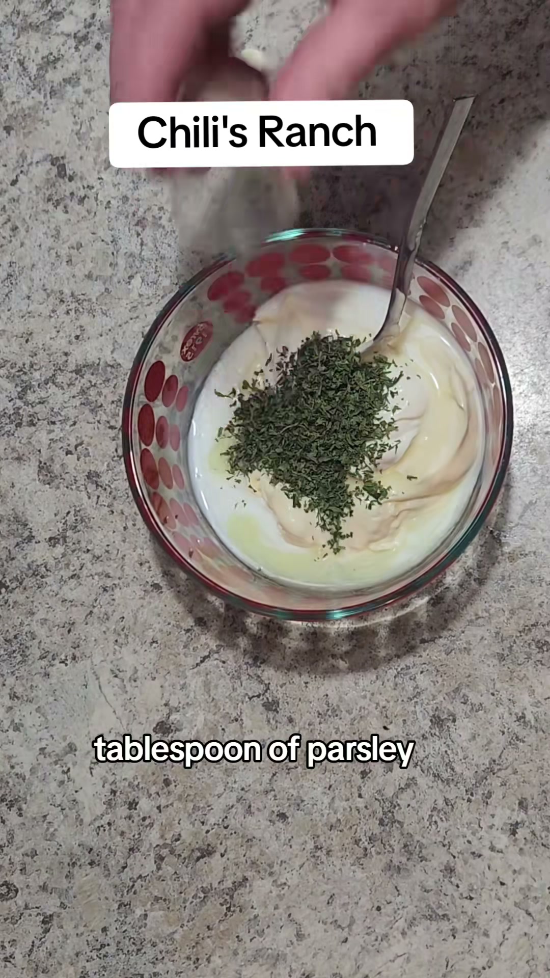 Homemade Creamy Ranch Dressing