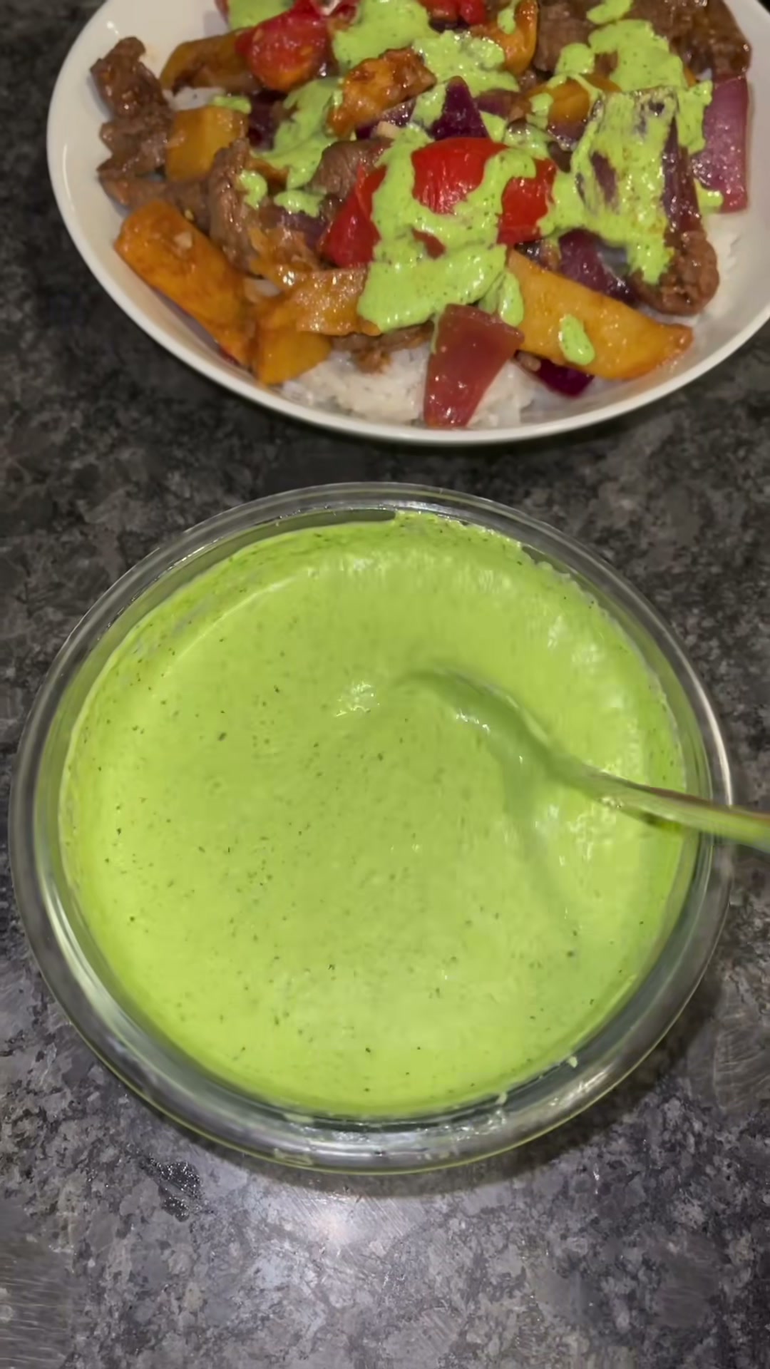 Peruvian Green Sauce (Aji Verde)