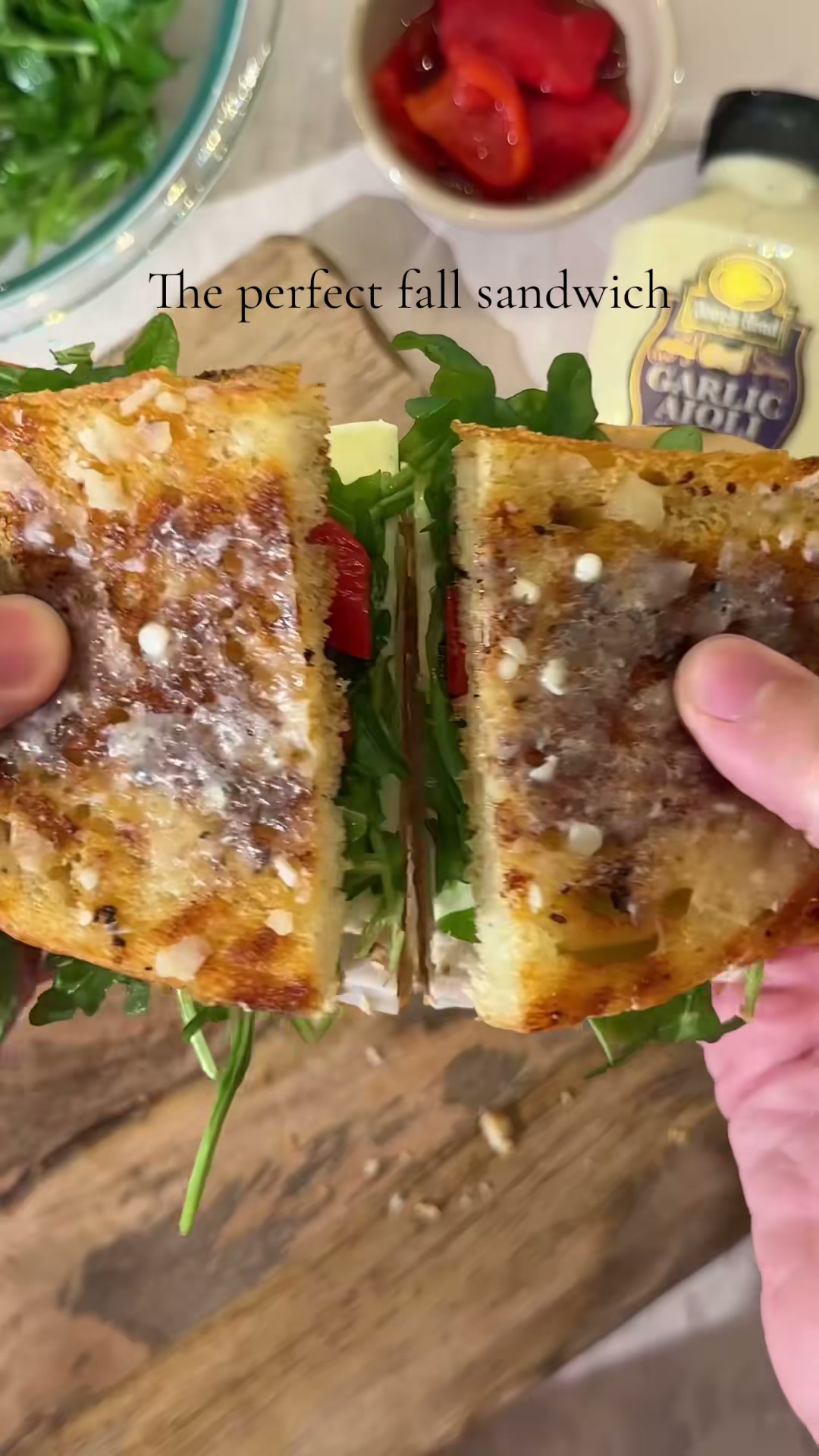 Toasted Turkey and Mozzarella Sandwich