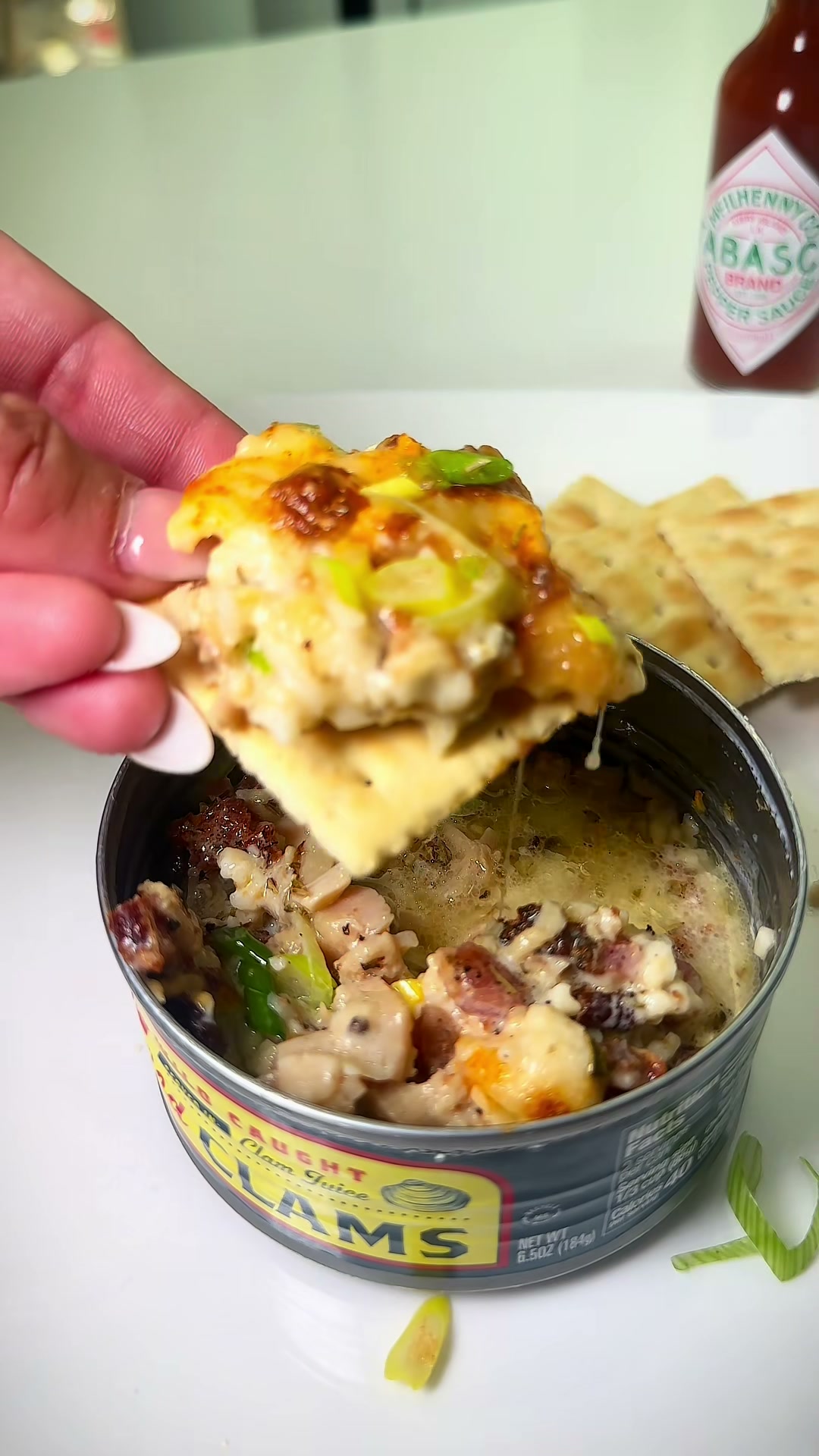 Creamy Baked Canned Clams