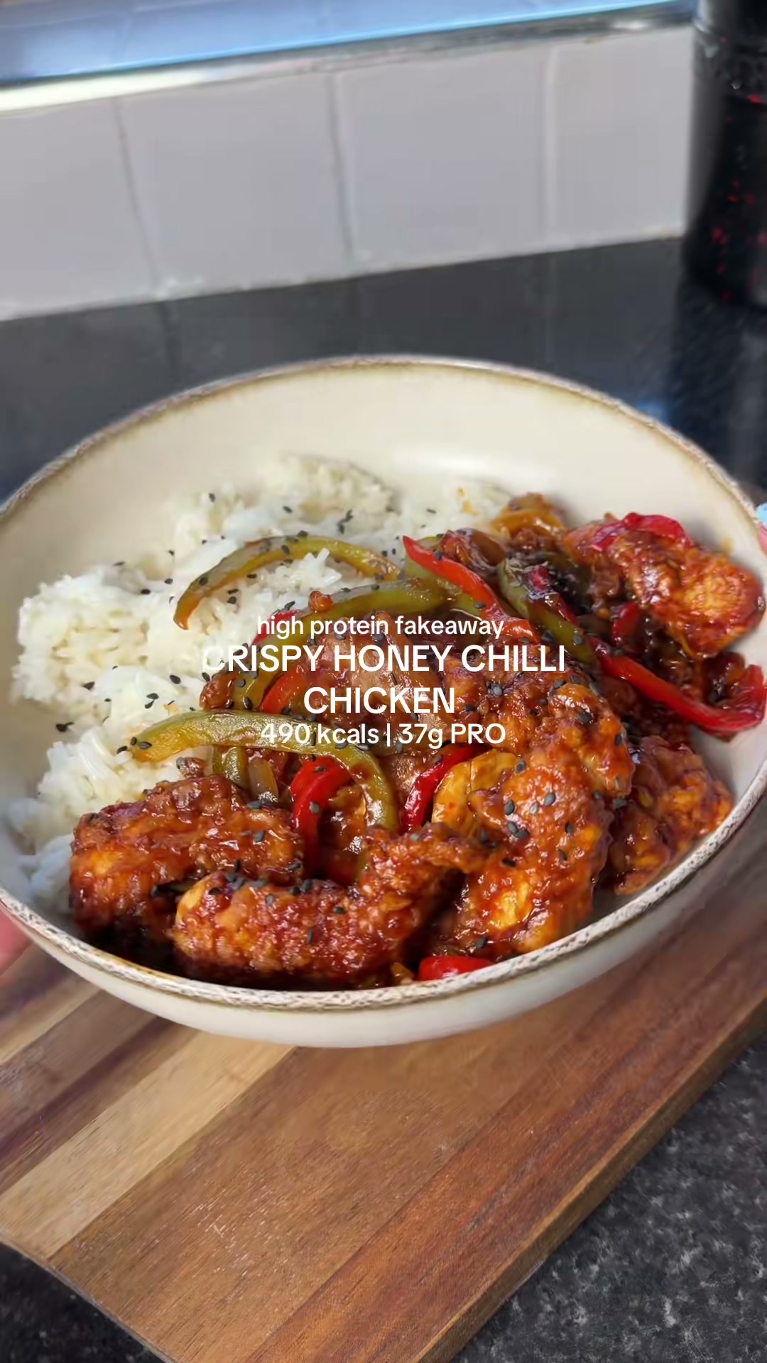 Crispy Honey Chilli Chicken