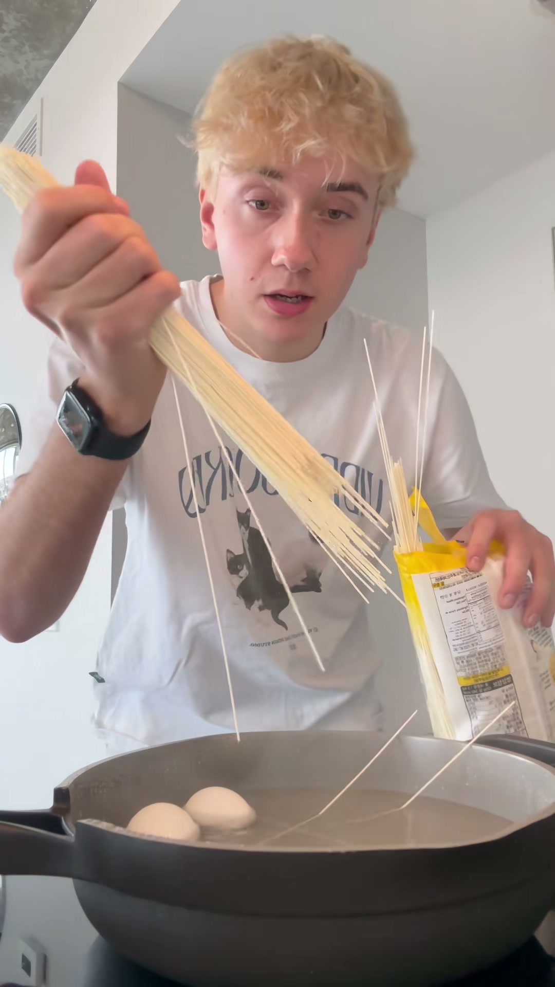 Cold Kimchi Noodles