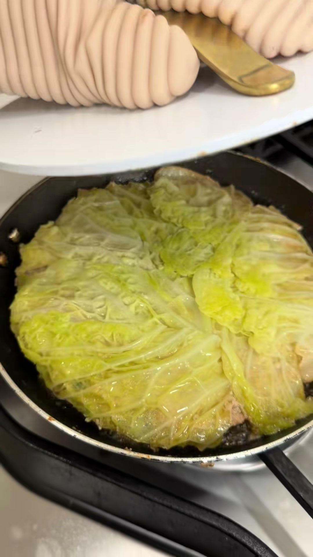 Cabbage Dumpling Lasagna
