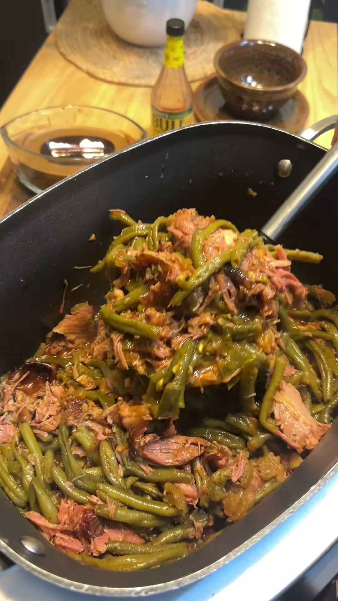 Southern Style Green Beans with Smoked Turkey