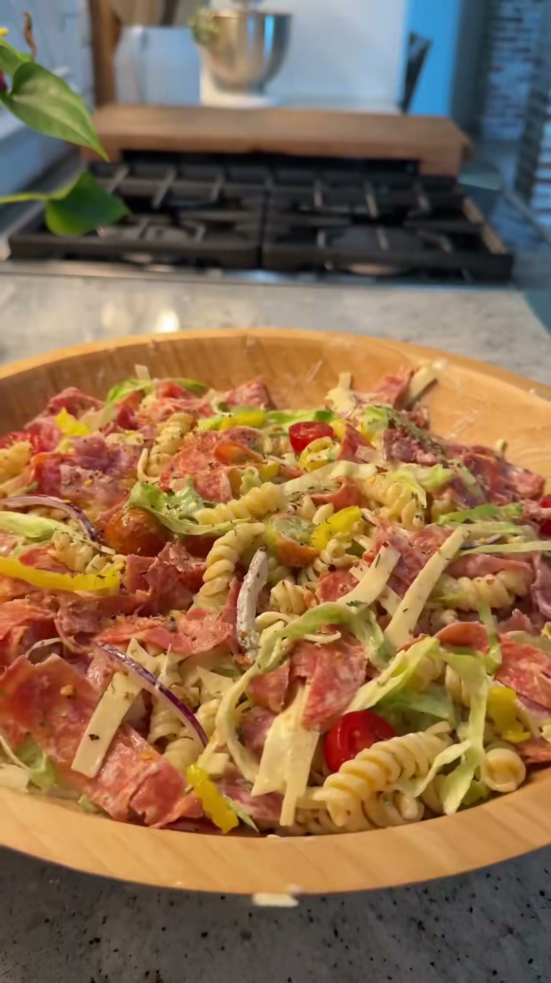Italian Grinder Pasta Salad