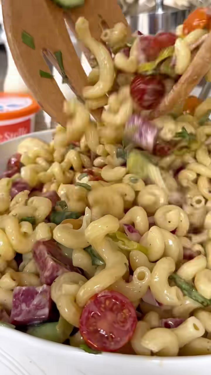 Creamy Italian Pasta Salad