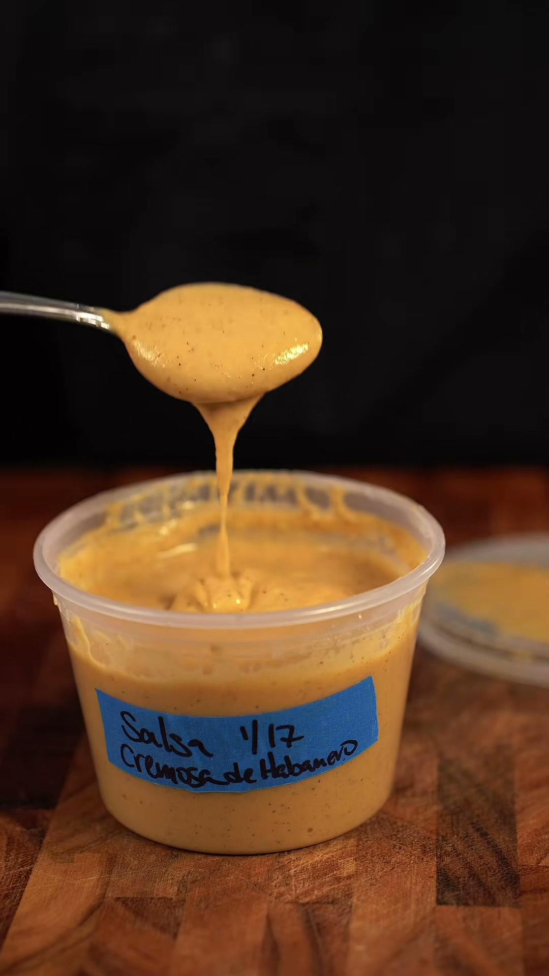 Salsa Cremosa de Habanero (Creamy Habanero Salsa)
