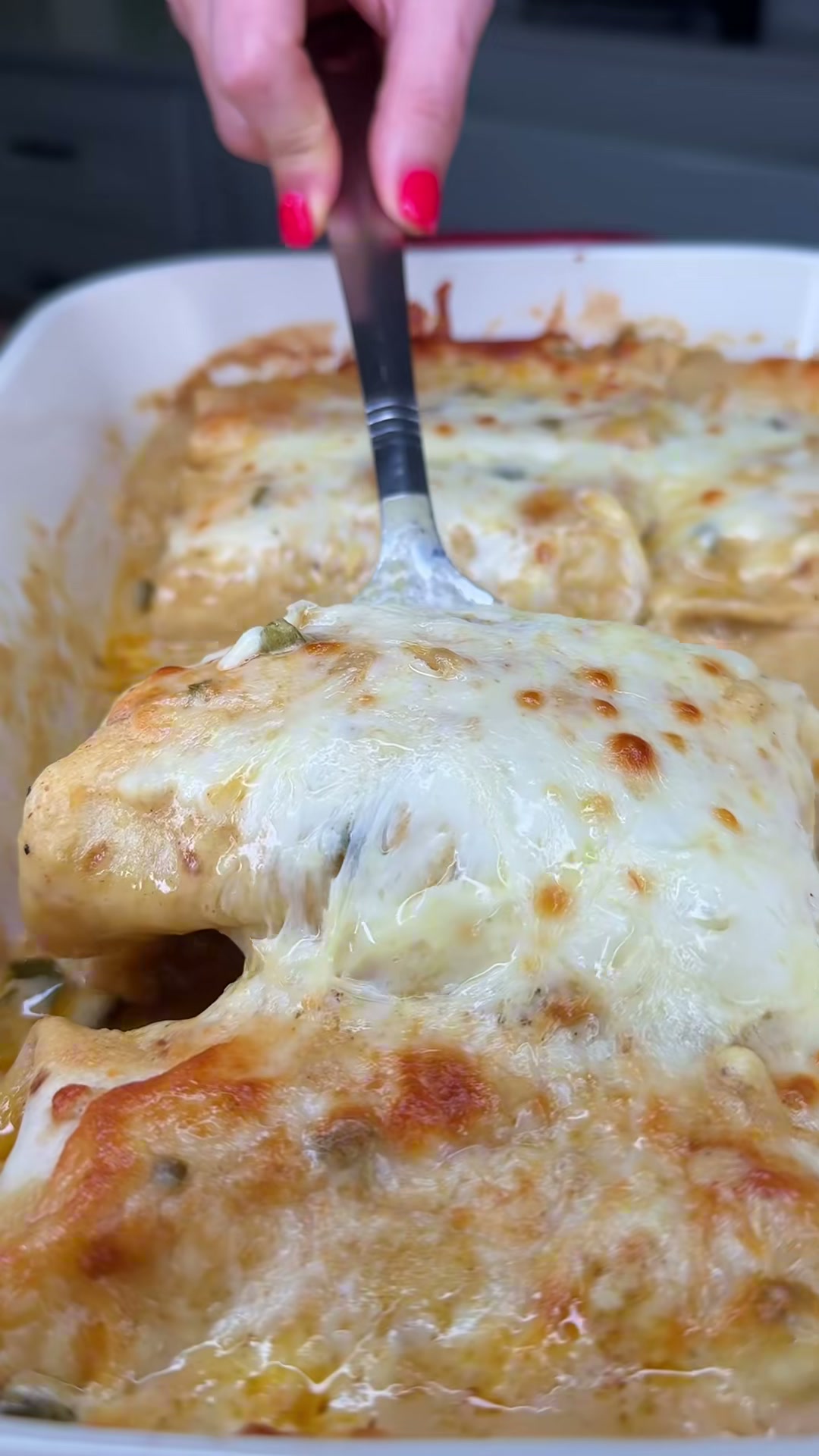 White Chicken Enchiladas