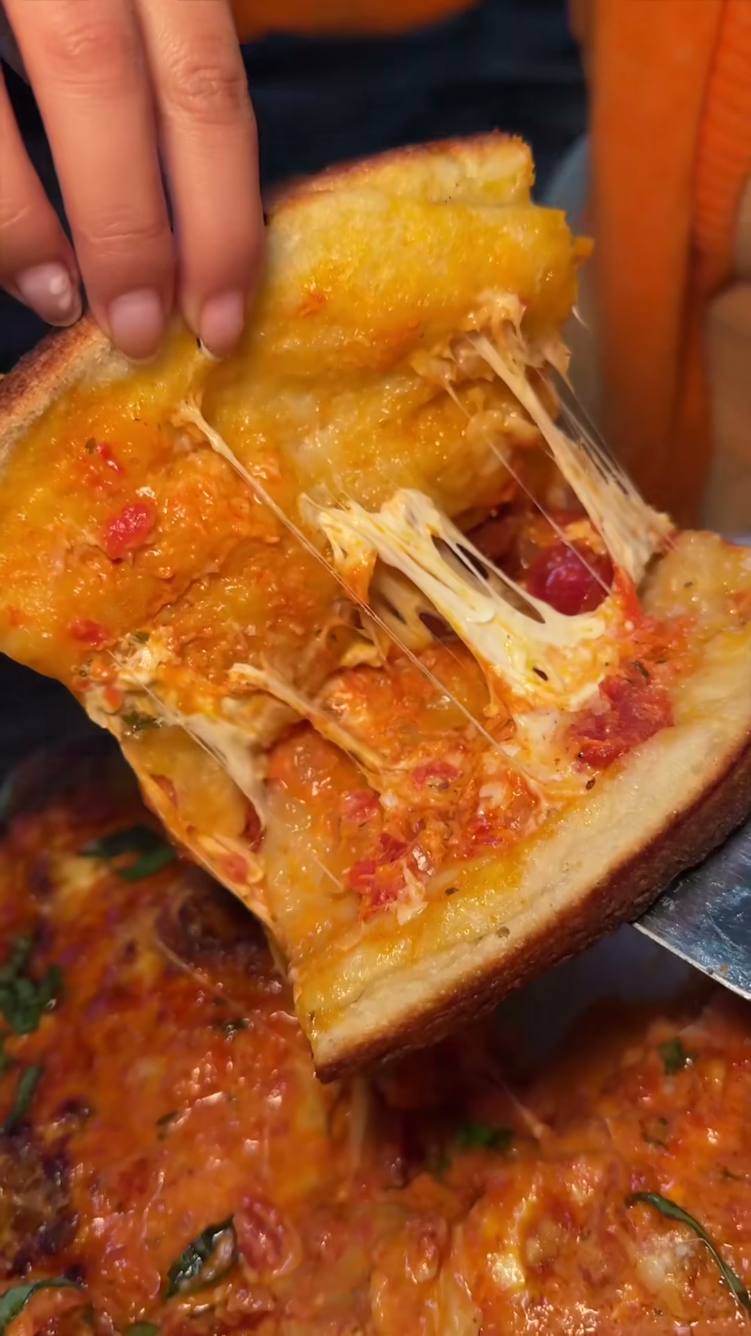 Double Stuffed Vodka Pepperoni Pan Pizza