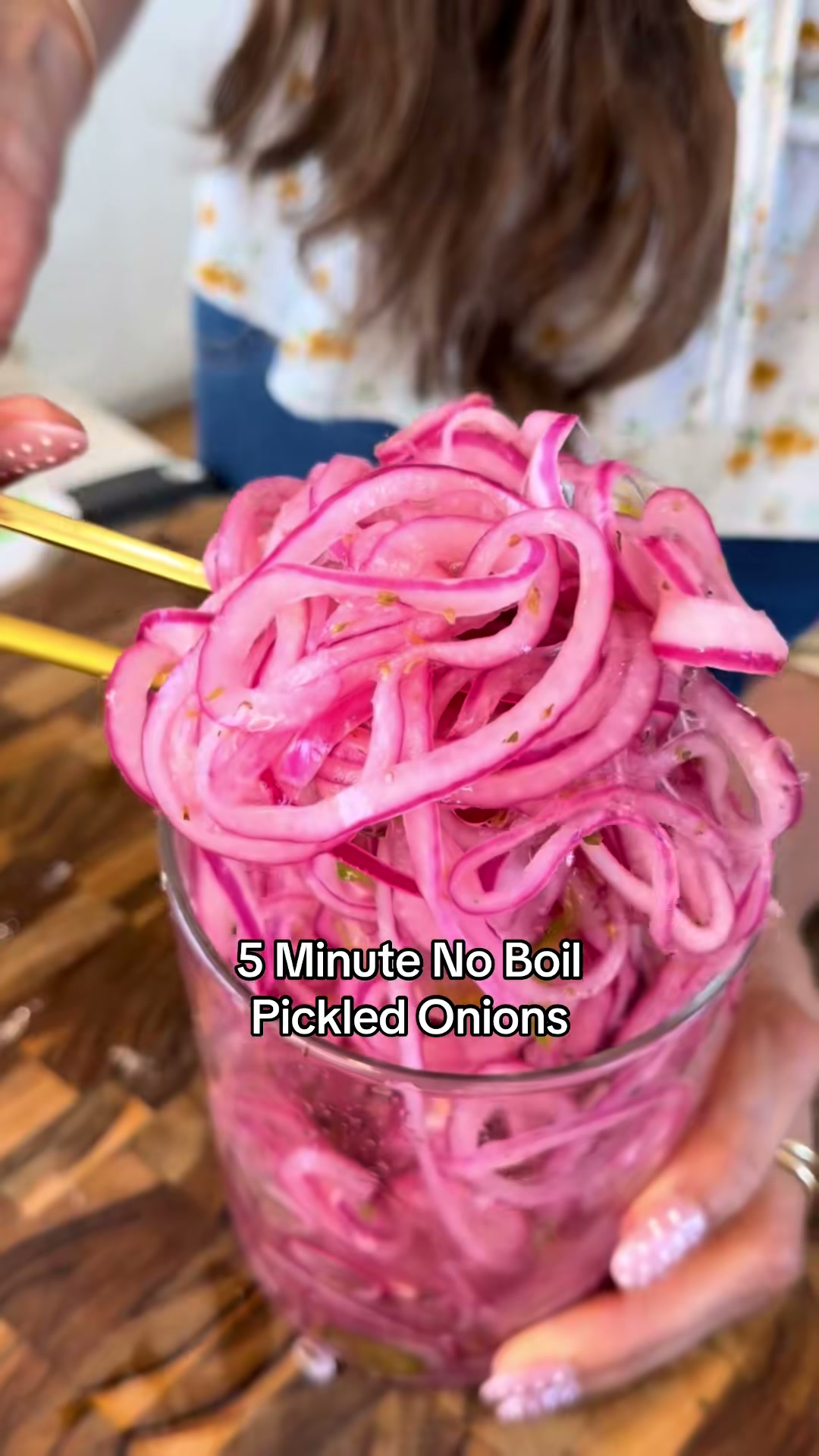No-Boil Pickled Onions