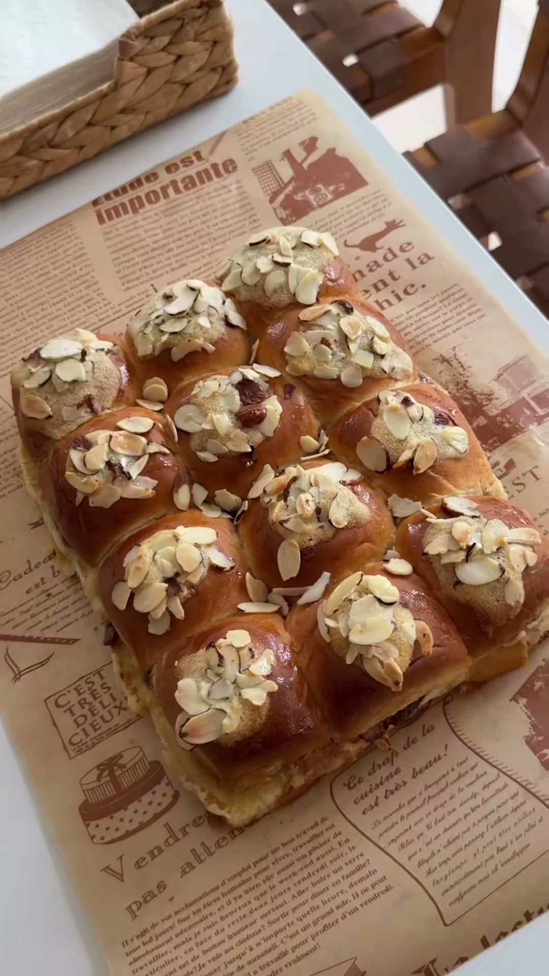 Chocolate Almond Sweet Rolls