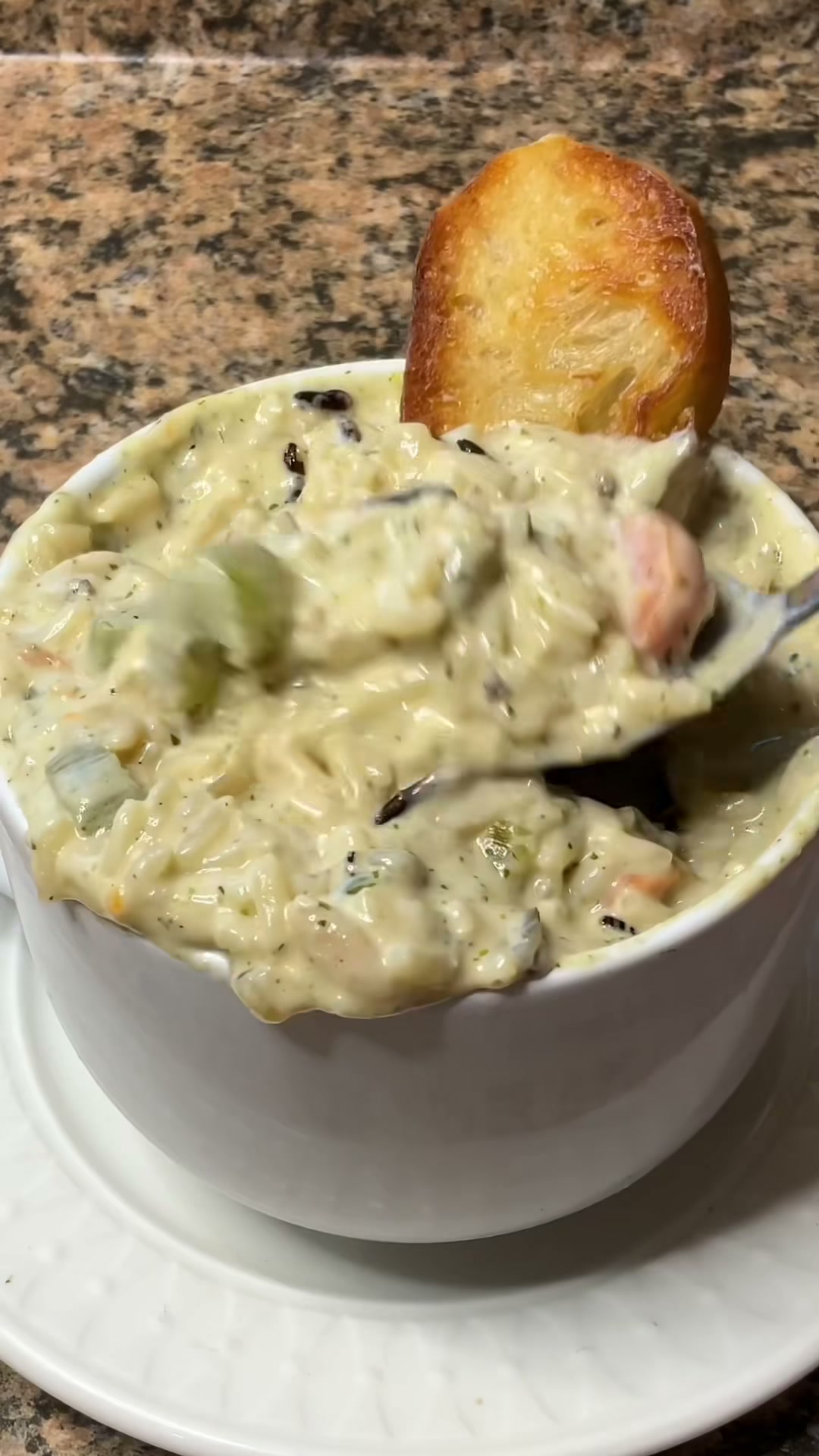 Creamy Chicken and Wild Rice Soup